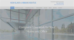 Desktop Screenshot of gemglassandmirror.com